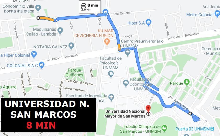 The White Lion 2 / 10 Min Airport Apartment Lima Bagian luar foto